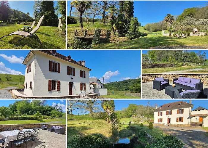 펜션 Charmante Maison - Terrasse, Piscine - Pres De Pau *